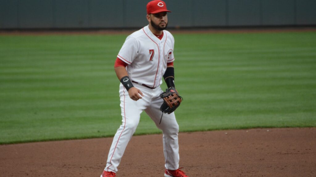 MLB third baseman Eugenio Suarez