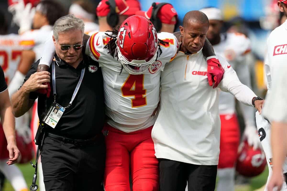 Rashee Rice: Chiefs put receiver on IR for four weeks
