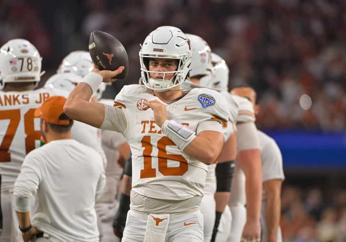 College Football: Texas And Penn State Top The First AP Top 25 Rankings