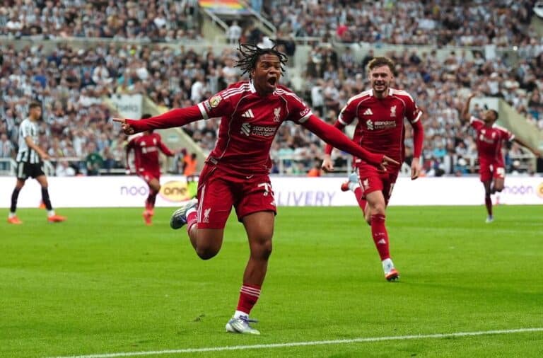 Rio Ngumoha: Liverpool forward signs first professional contract with Premier League leaders