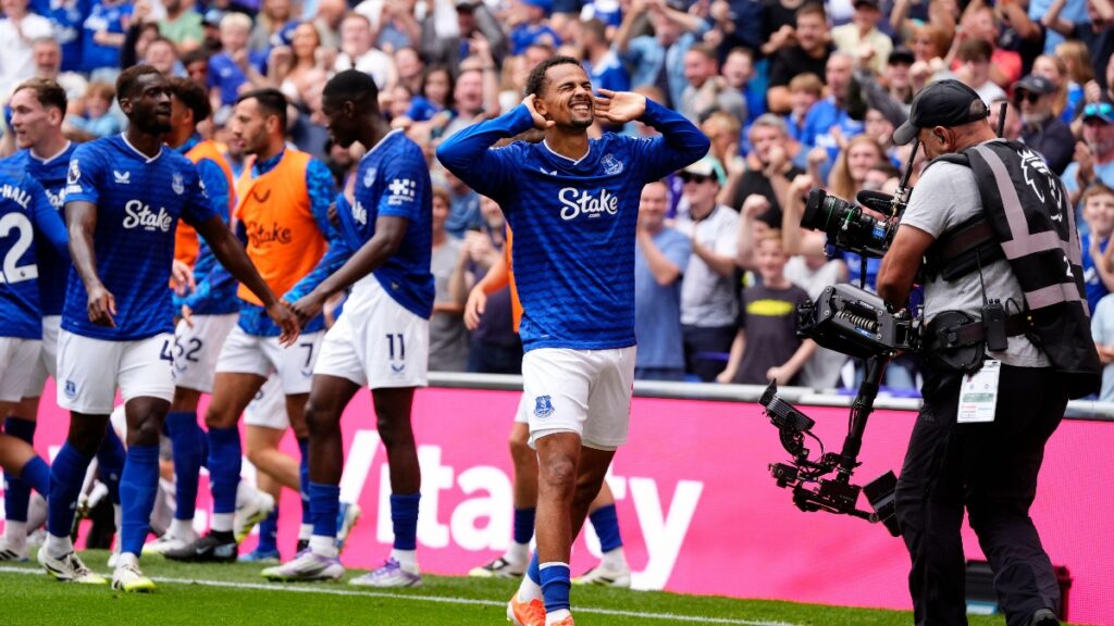 Everton's Ilamen Ndiaye