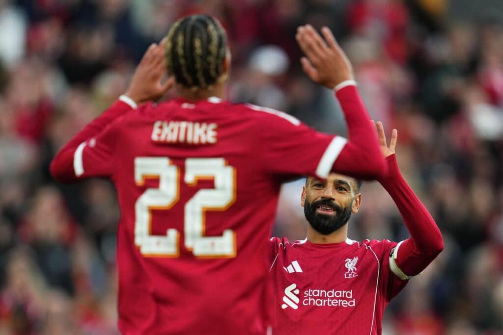 Liverpool Football Club striker Hugo Ekitike