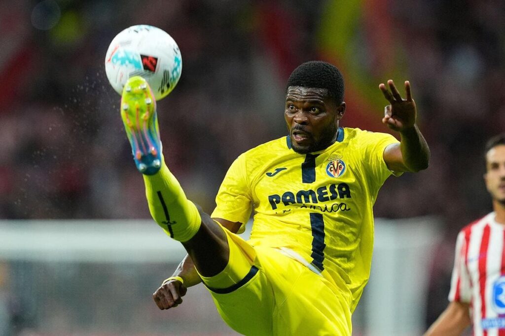 Thomas Partey denies rape charges after return to London in Champions League