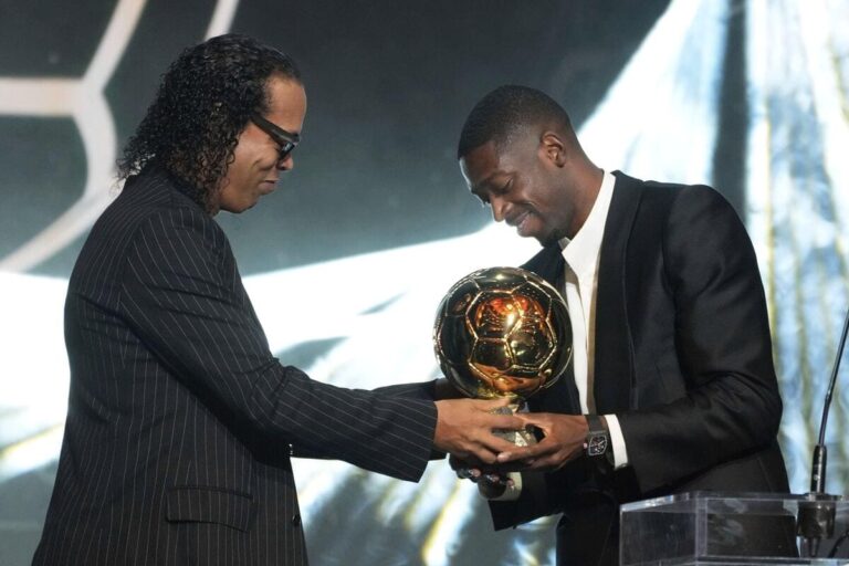 Ballon d’Or: The top 30 in full as Dembele beats Yamal to football’s top individual prize