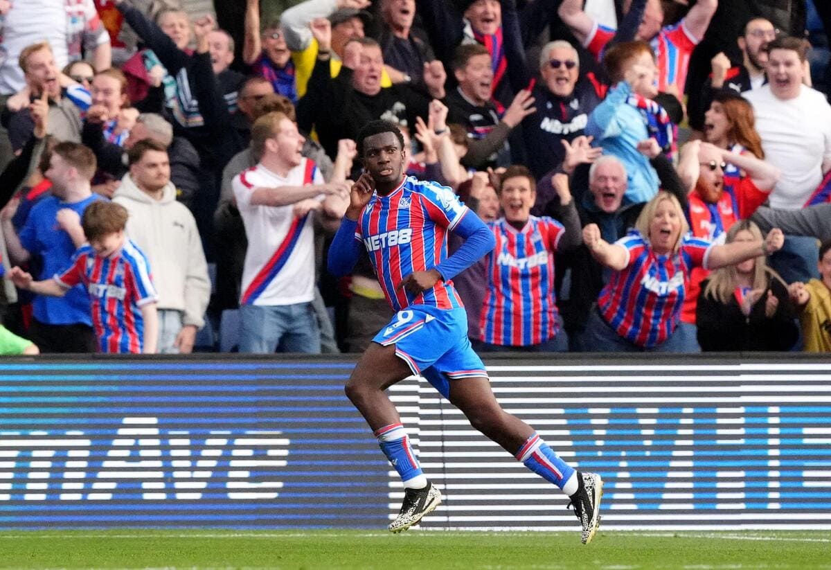Crystal Palace 2-1 Liverpool: Nketiah bags late winner to end Reds unbeaten start