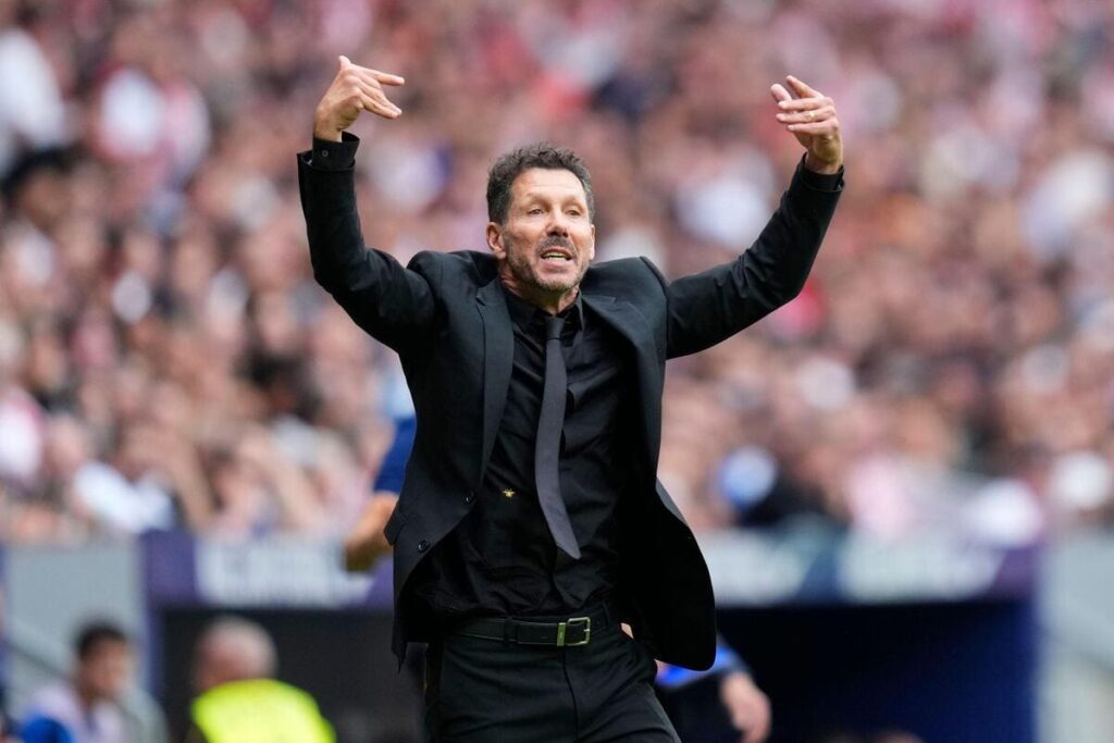 Atletico Madrid boss Diego Simeone