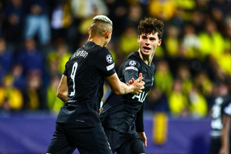 Bodo/Glimt 2-2 Tottenham: Unconvincing Spurs salvage late point against spirited Norwegian champions