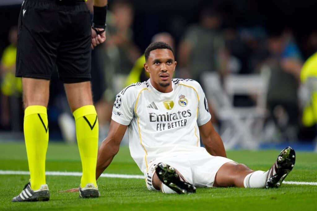 Real Madrid defender Trent Alexander-Arnold