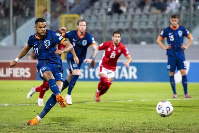 World Cup qualifying: Gakpo double keeps Netherlands on track, Austria dish out historic rout