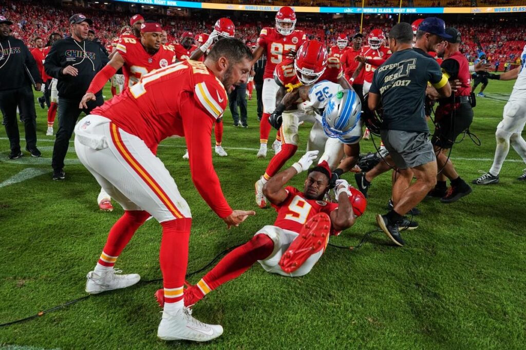 Detroit Lions coach Dan Campbell refuses to defend Brian Branch after he throws a punch at JuJu Smith-Schuster