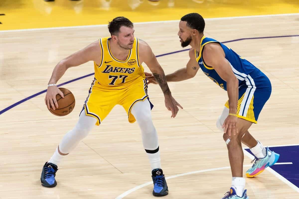 NBA: Lakers’ Doncic exits 76ers win with hamstring injury