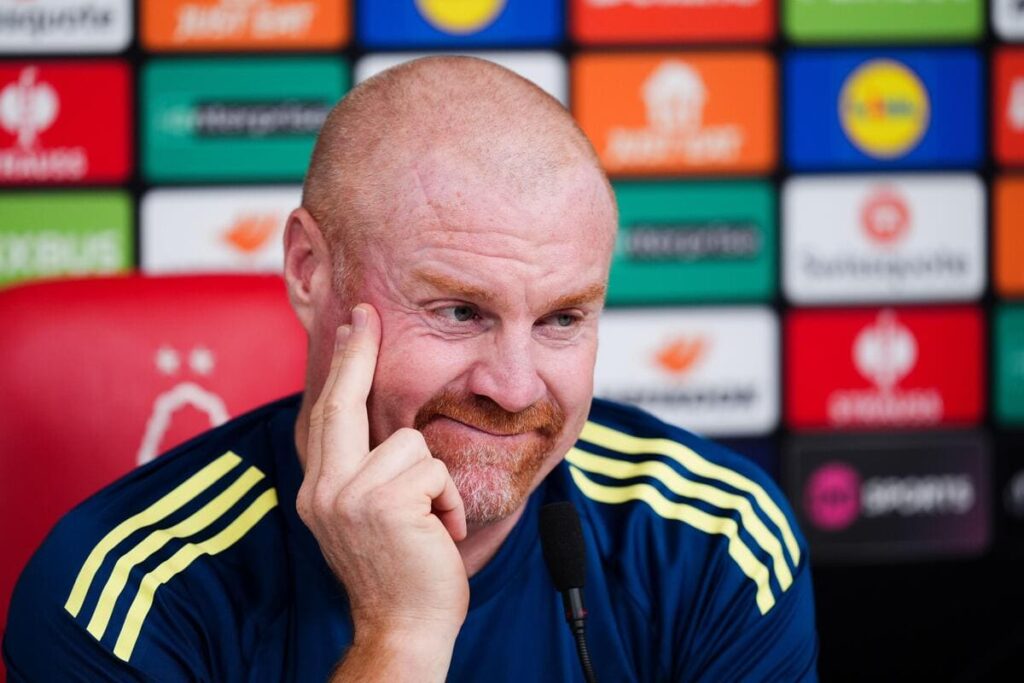 Nottingham Forest Football Club manager Sean Dyche