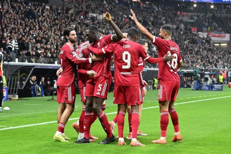 Eintracht Frankfurt 1-5 Liverpool: Reds back to winning ways with five-star showing in Germany