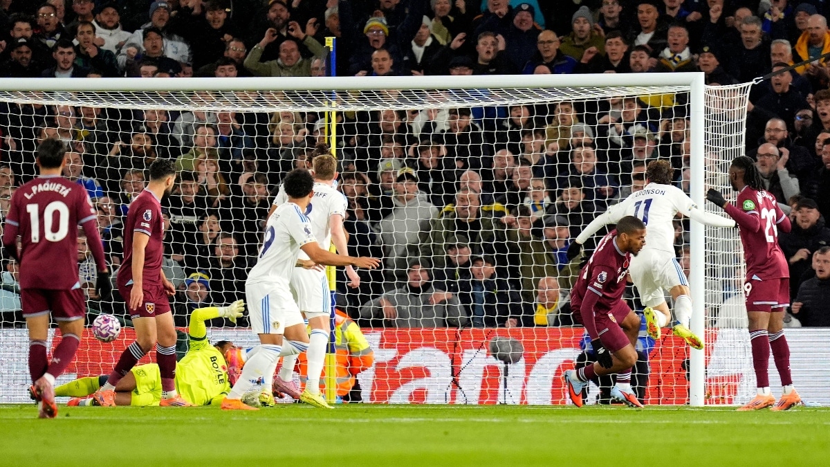 ‘They just cannot defend corners’: West Ham woes worsen as poor defending allows Leeds to go 2-0 up inside 15 minutes at Elland Road