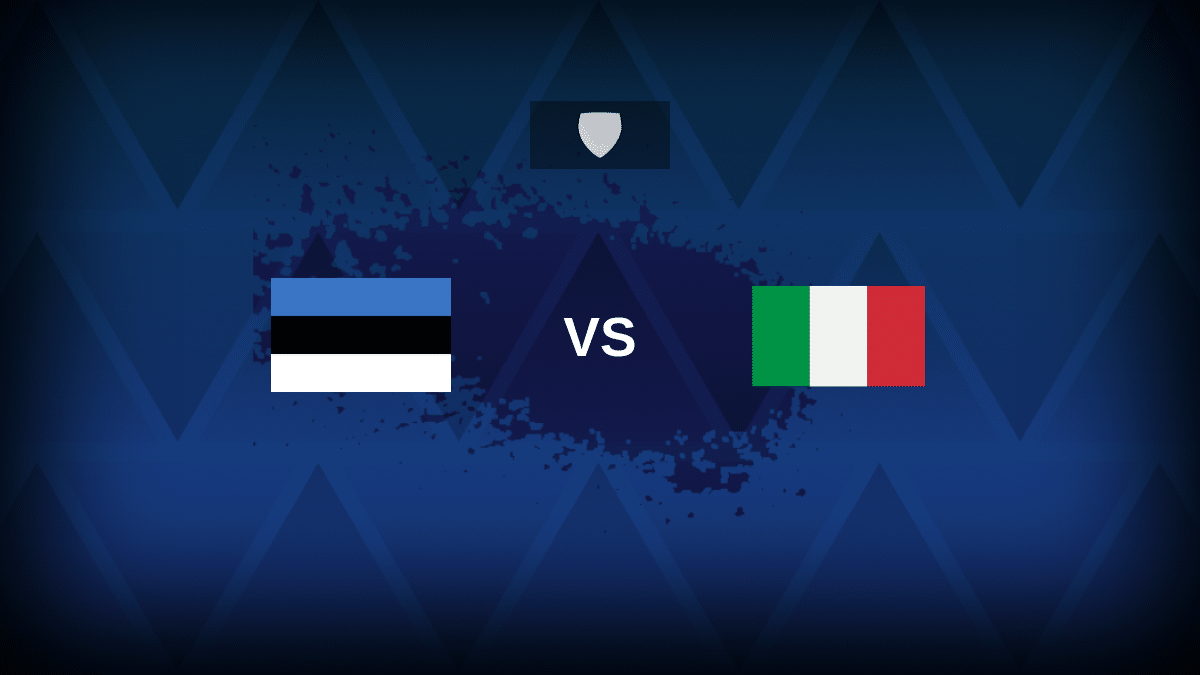 Estonia v Italy – Line-ups, stats and preview