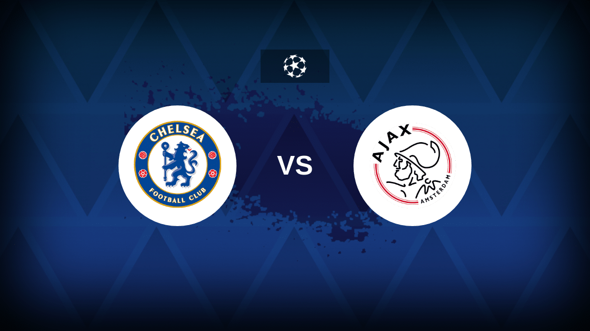 Chelsea v Ajax – Line-ups, stats and preview