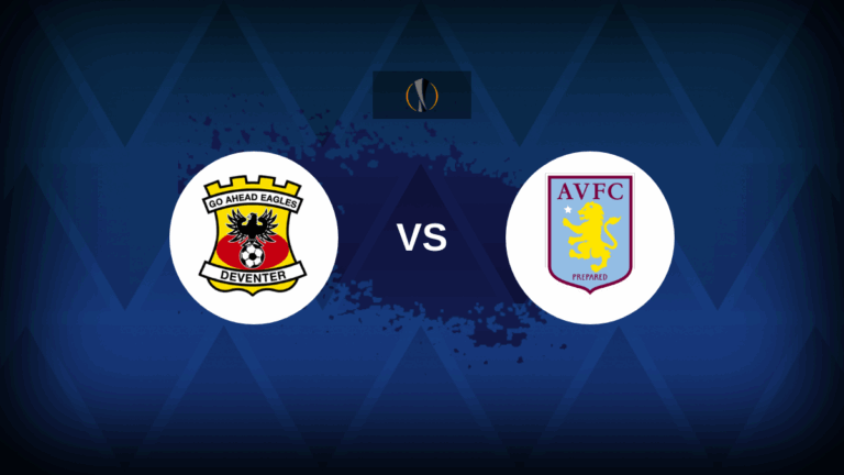 Go Ahead Eagles v Aston Villa: Line-ups, stats and preview