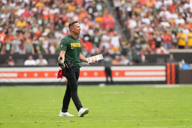 LeFleur focusing on the day-to-day after Green Bay Packers’ offensive woes return in defeat to Philadelphia Eagles