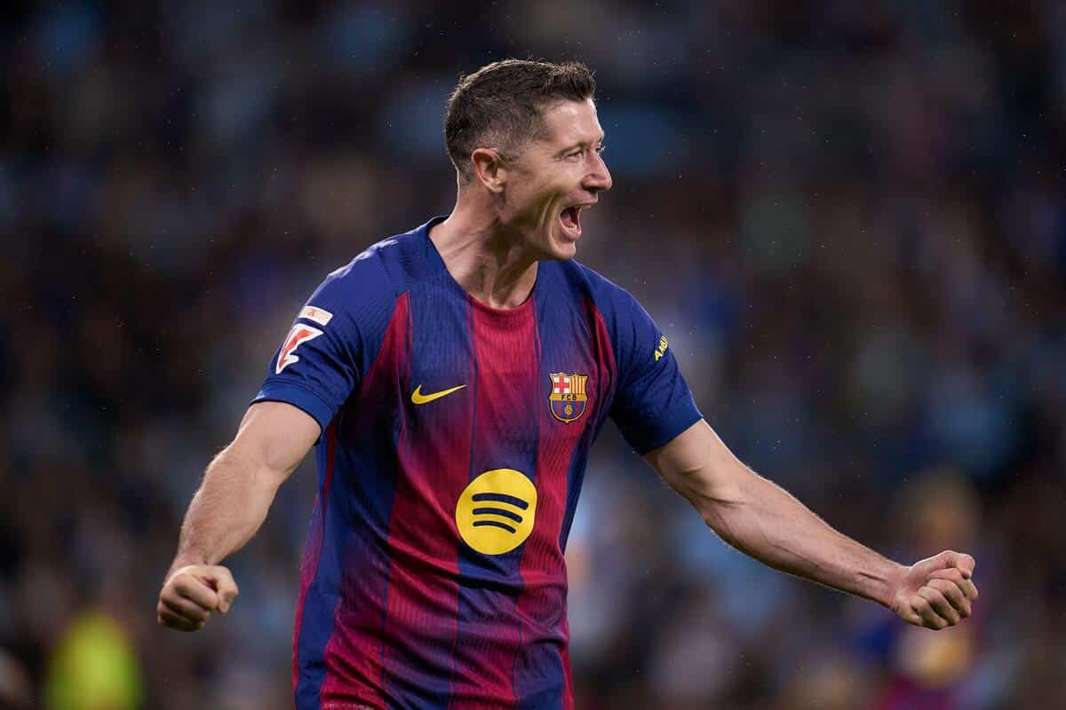 Celta Vigo 2-4 Barcelona: Lewandowski hits treble as Barca cut Real’s lead