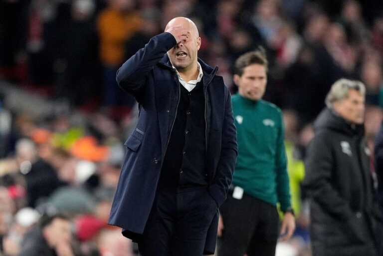 Liverpool 1-4 PSV: Reds in crisis as pressure grows on Arne Slot after Champions League thrashing