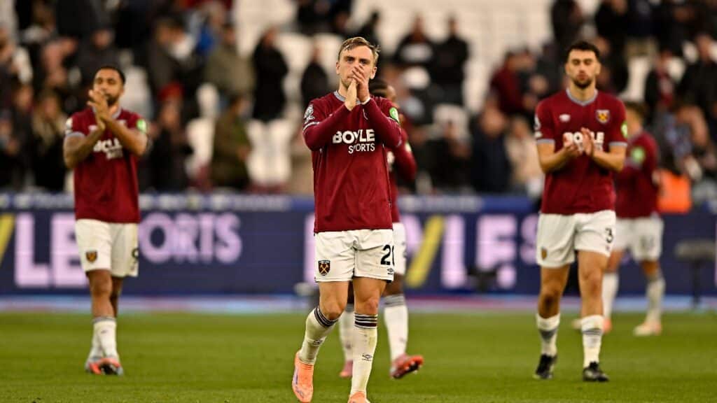 West Ham forward Jarrod Bowen