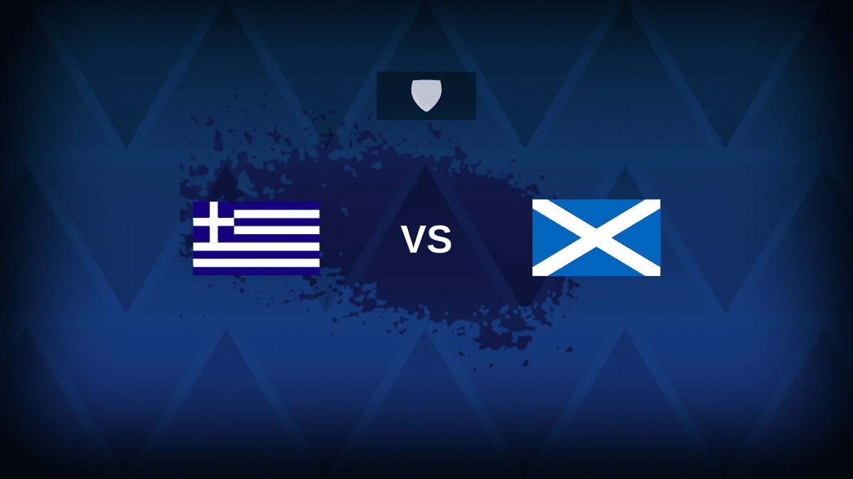Greece v Scotland: Line-ups, stats and preview