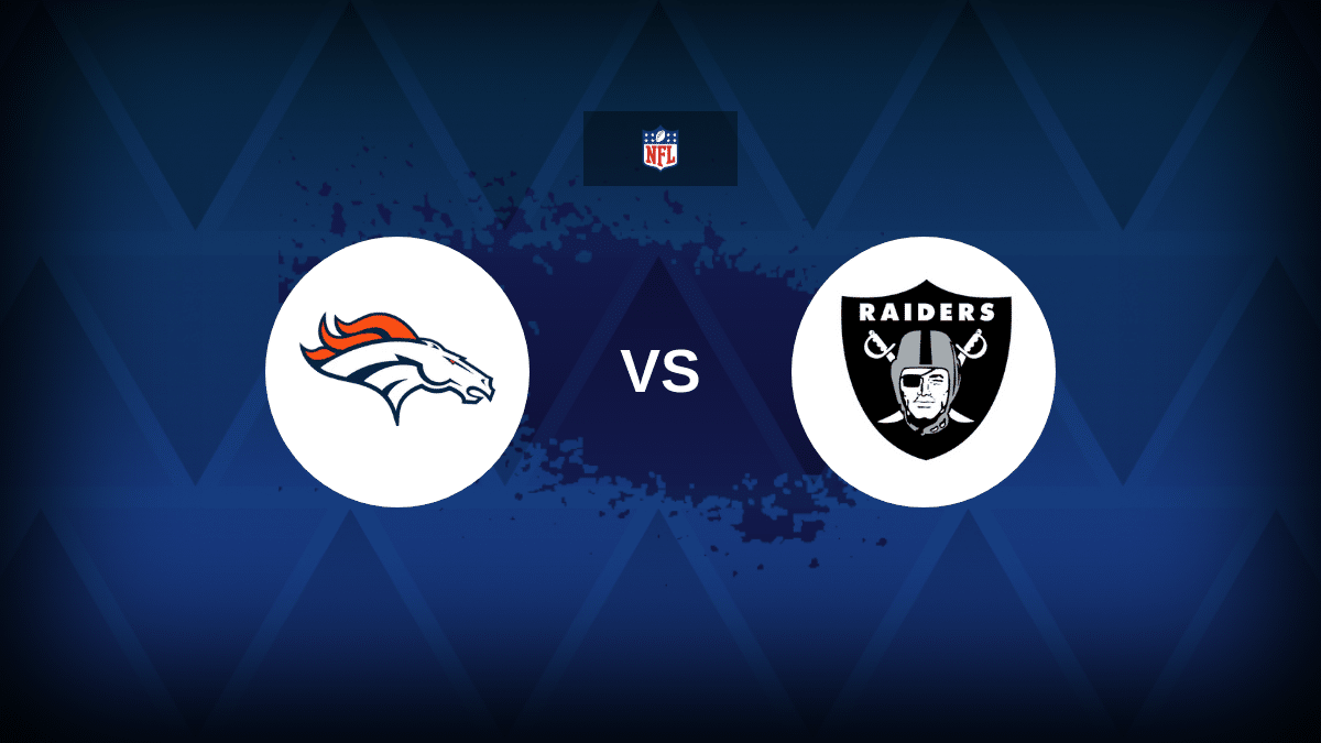 Las Vegas Raiders @ Denver Broncos: Preview, prediction and odds