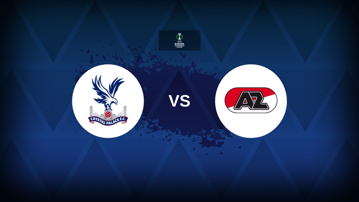 Crystal Palace v AZ Alkmaar: Line-ups, stats and preview