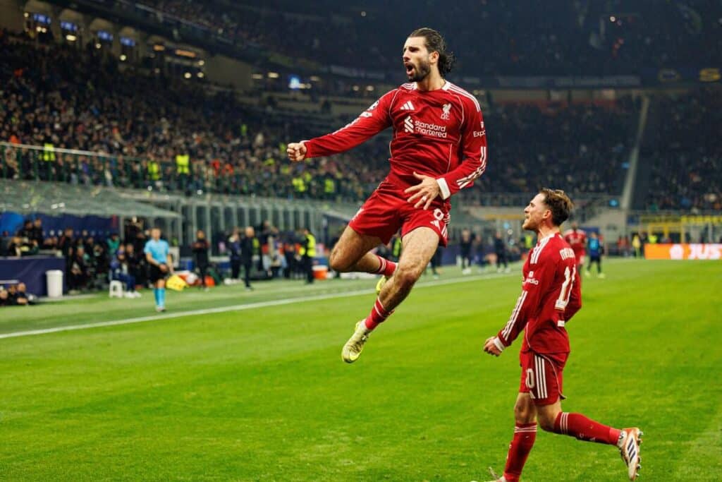 Dominik Szoboszlai of Liverpool