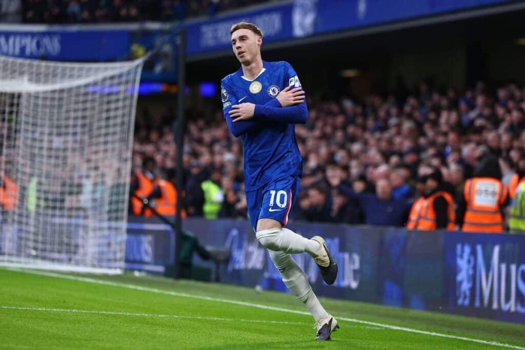 Chelsea forward Cole Palmer