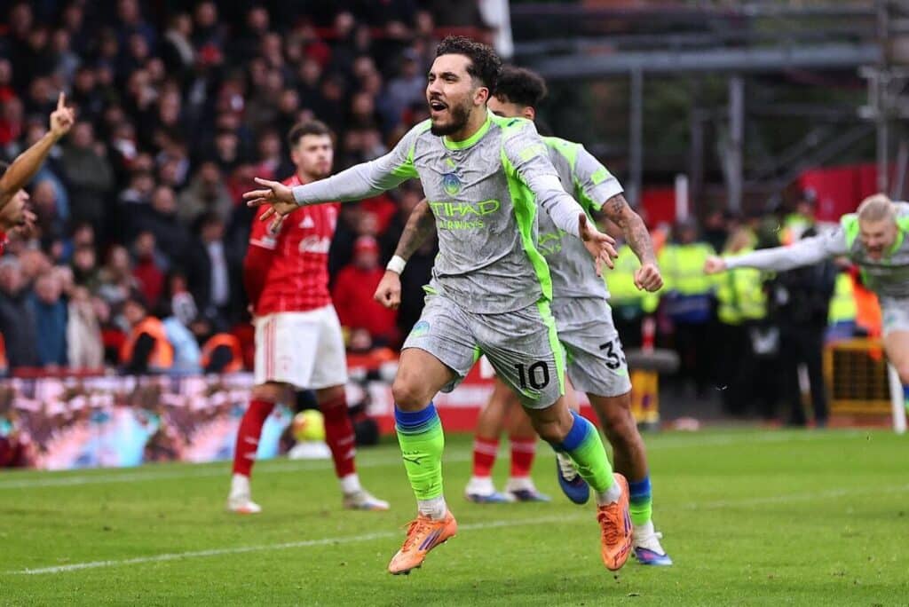 Manchester City playmaker Rayan Cherki