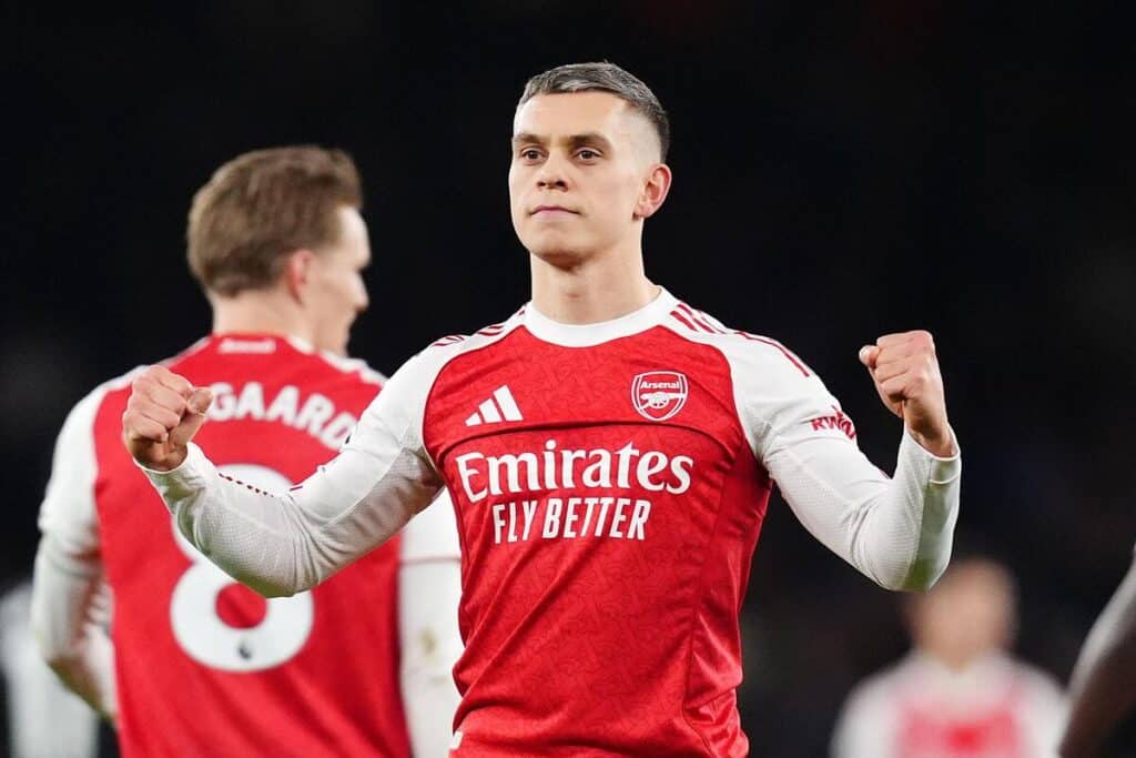Leandro Trossard of Arsenal