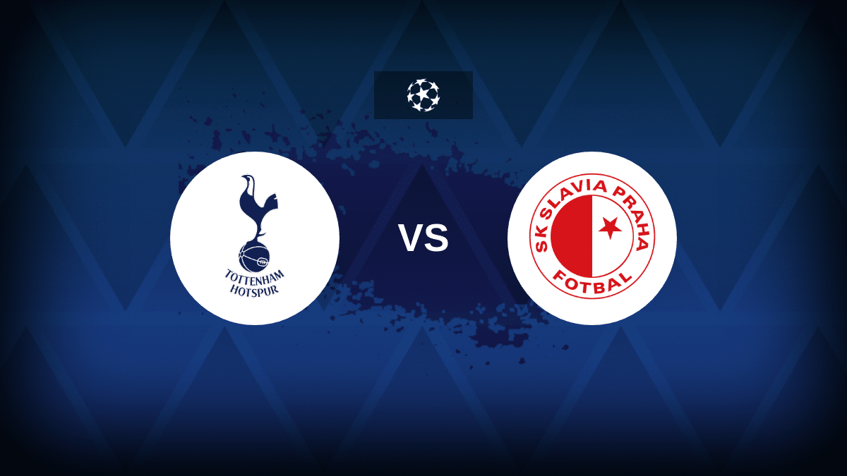 Tottenham v Slavia Prague: Line-ups, stats and preview