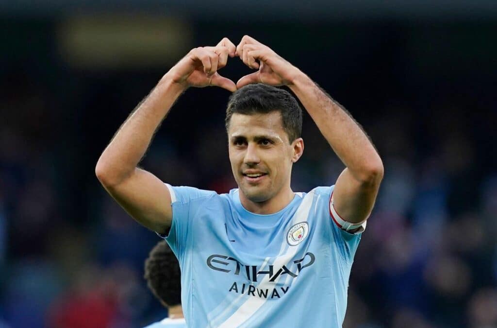 Manchester City midfielder Rodri
