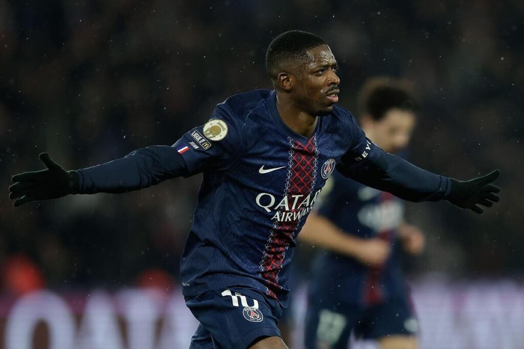 Ousmane Dembele of PSG