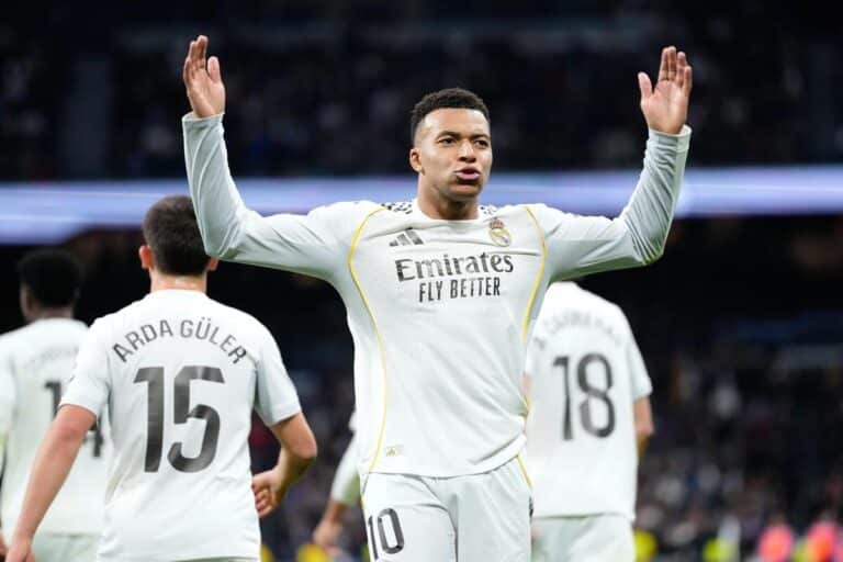 Real Madrid 2-0 Levante: Report, result, goals as Mbappe guides Real to much-needed win