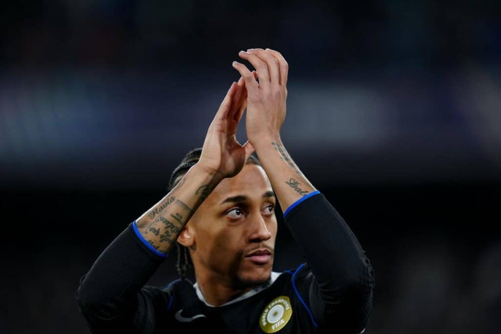 Chelsea forward Joao Pedro