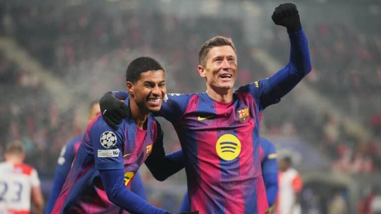 Alaves v Barcelona: Teams confirmed as Rashford keeps place after title heroics