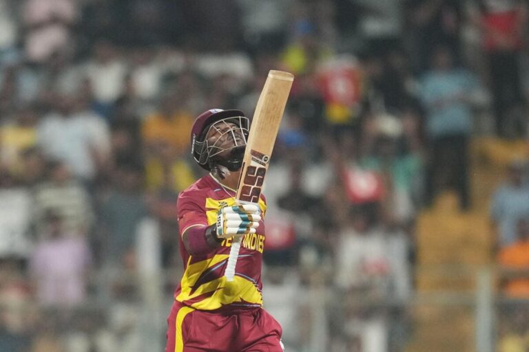 T20 World Cup: England crushed by West Indies after Rutherford blitz