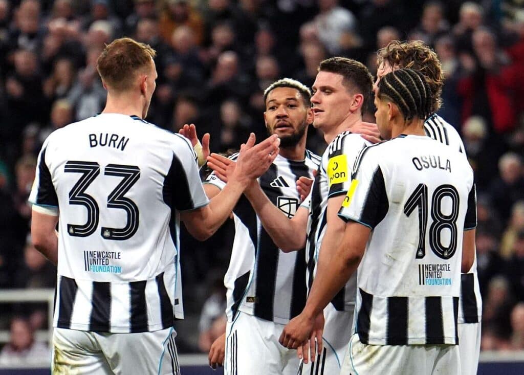 Newcastle celebrate