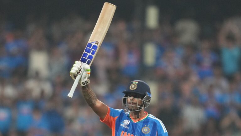 Suryakumar rescues India from all-time shock by USA in T20 World Cup opener