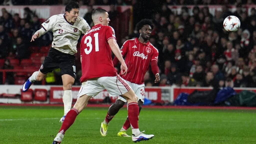 Nottingham Forest concede against FC Midtjylland