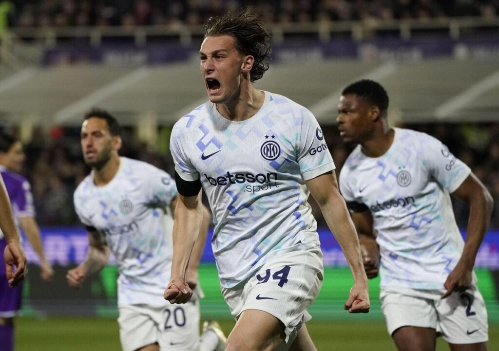 Pio Esposito of Inter Milan