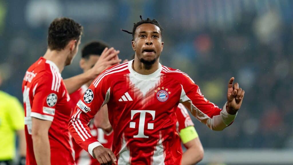 Michael Olise of Bayern Munich