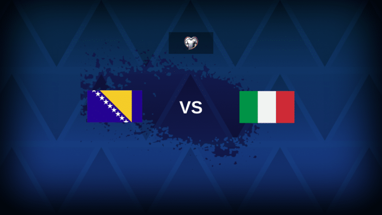 Bosnia-Herzegovina v Italy: Line-ups, stats and preview
