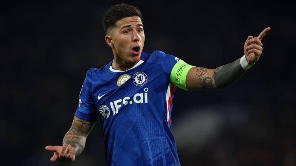 Enzo Fernandez of Chelsea