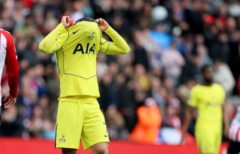 Maddison: ‘It’s embarrassing we’re in this position’ as Tottenham relegation fight goes to final day