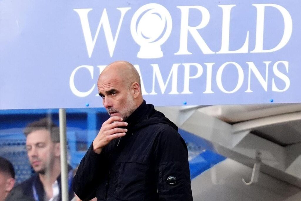 Manchester City manager Pep Guardiola