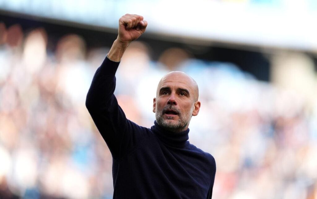 Manchester City manager Pep Guardiola