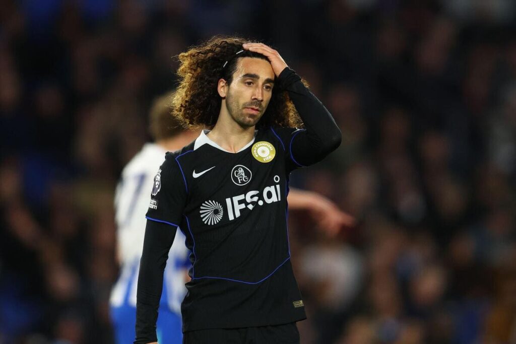 Chelsea defender Marc Cucurella